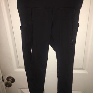 High waisted cropped lululemon leggings